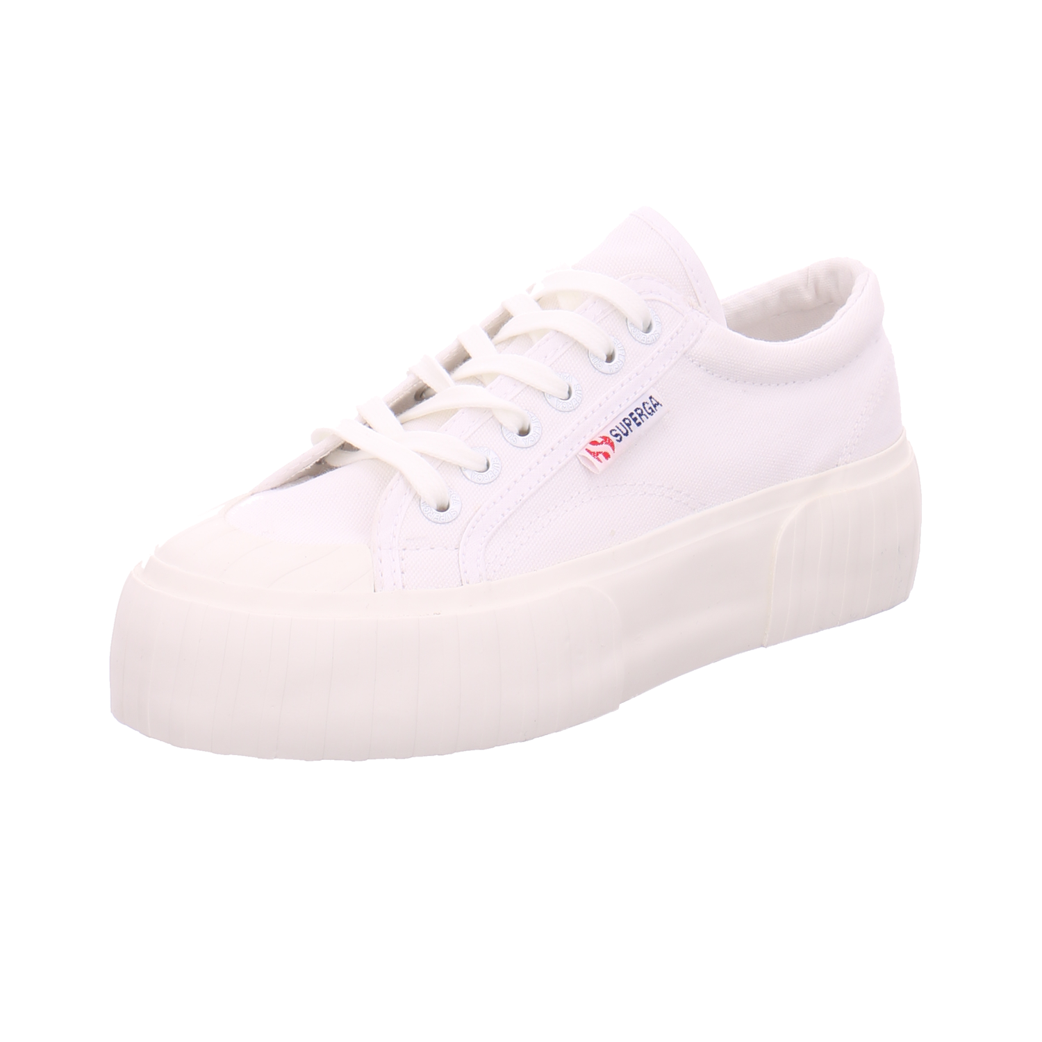 Superga S5111SW 2631  white platform