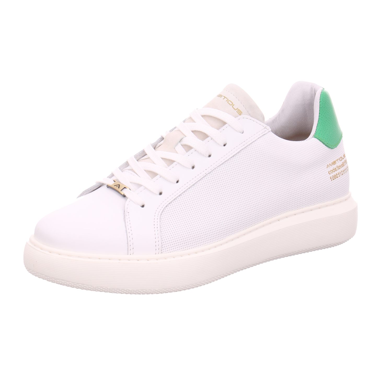 Ambitious-Shoes 10634a white green